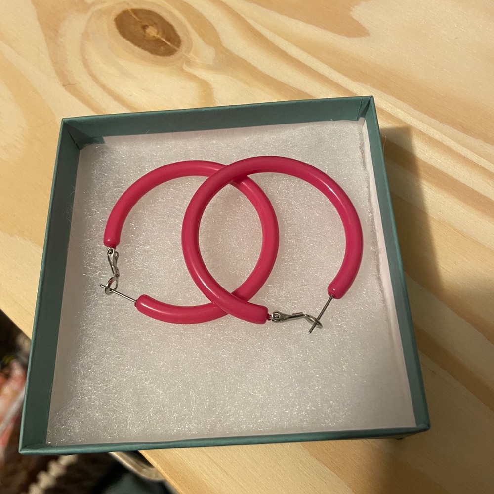 Pink hoops